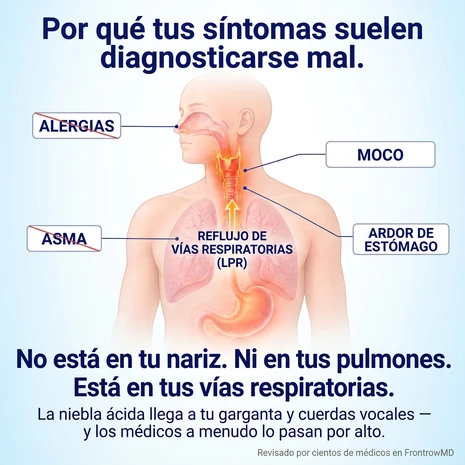Por qué los síntomas suelen diagnosticarse mal
